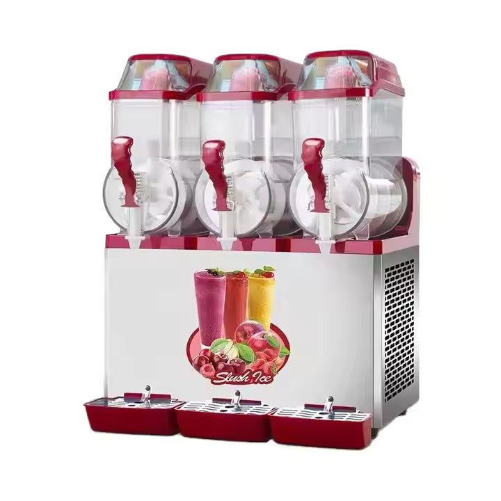 SM312 Commercial Slush Machine - 220V/110V - Stainless Steel