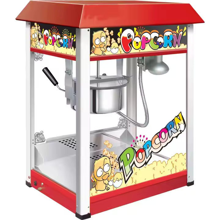 HP-6B Commercial Electric Popcorn Maker - 8oz Capacity - 220-240V