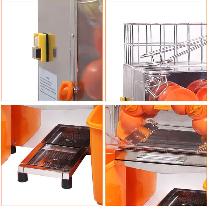 Professional Orange Juicing Machine - Commercial Grade Automatic Citrus Extractor 2000E-1