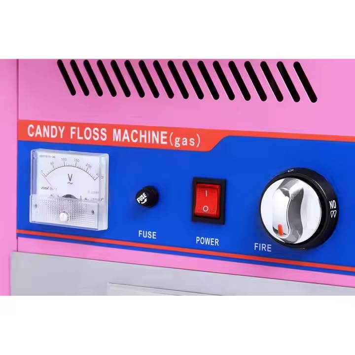 HEC-03C Commercial Cotton Candy Machine – Stainless Steel - UK Electric Candy Floss Maker