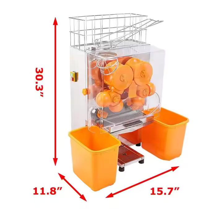 Professional Orange Juicing Machine - Commercial Grade Automatic Citrus Extractor 2000E-1